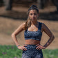 New Print Azul - Top