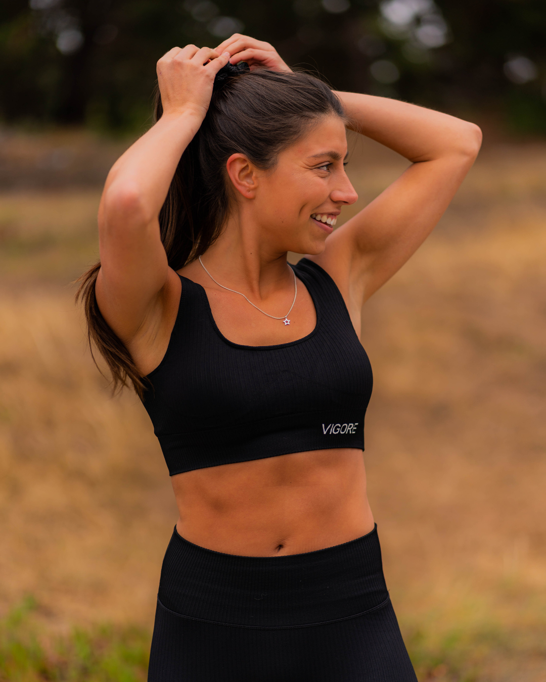 Seamless lines Negro - Top